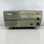 1960S Channel Master 6511 Portable Green Radio. Fixed Price $40.00.