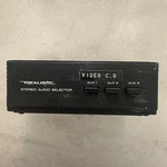 Realistic Stereo Audio Selector 3-WAY Rca Input Switch Box 42-2110 Vintage. Fixed Price $17.99.