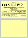 Ham Radio Qsl Qso Postcard VE3JW, Ottawa, Ontario, Canada. Fixed Price $13.99.