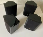 Infinity Minuette Mps Satellite Speakers Black Set Of Five. Fixed Price $99.95.