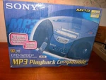 Vintage New Mint Sony Cfd S20 Cp Boombox A/c D/c Radio Cassette MP3 Mega. Fixed Price $68.50.