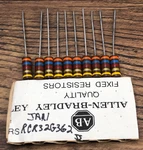 Nos - Lot Of 10 Allen Bradley Jan RCR32G362JS Resistor 3600 Ohms 5% 1W #0261. Fixed Price $15.00.