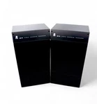 Pair Of Acoustic Research Srt 170 Speakers Tested & Working Black Studio. Fixed Price $110.62.