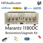 Marantz 1180DC Amplifier Rebuild Restoration Recap Service Kit Repair Capacitor. Fixed Price $175.00.