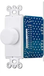 Monoprice 120-WATT Rotary Resistance Speaker Volume Control, 12-POSITION Switch. Fixed Price $19.99.