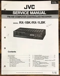 Jvc RX-1 Lbk Receiver Service Manual *original*. Fixed Price $19.97.