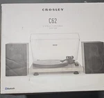 Crosley C62C Turntable Hifi System Record Player With Speakers - Gray Open Box. Fixed Price $229.00.