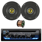 Jvc KD-T720BT Single Din Usb Bluetooth Cd Receiver, 2X 4" 150W Car Speaker, Wire. Fixed Price $229.99.