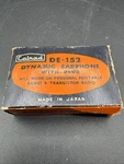 Nos Calrad DE152 Dynamic Earphone Radio Type Headphone Portable Transistor Japan. Fixed Price $21.22.