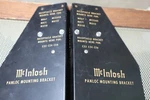 Mcintosh MR67/71/MC2505/MX112/MX110 Panloc Mounting Brackets Free Shipping. Fixed Price $125.00.