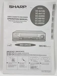 Sharp Vhs Player Operating Instruction Manual Vc A410U A420U H810U H811U H820U. Fixed Price $7.99.