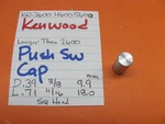Kenwood K27-0037-04 Push Switch Cap KR-3600 KR-4600 KR-5600 Stereo Receiver. Fixed Price $8.48.