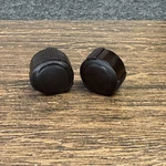 Vintage Original Rca Radio Knobs 2PC 1930S Brown Bakelite 1/4" Shaft. Fixed Price $20.00.