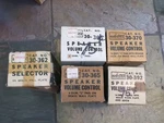 Lot Of Vtg Audiotex Hi Fi Speaker Selector & Volume Control Nos. Fixed Price $30.00.