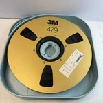 3M Recording Tape 479 Broadcast Video Reel + Shock Shield Case. Fixed Price $21.99.