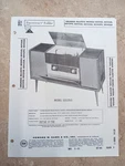 Grundig Majestic SO111 SO121 ... Tubed Receiver Console -sams Photofact 545/8. Fixed Price $12.90.
