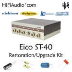 Eico ST-40 Amp Restoration Recap Repair Upgrade Rebuild Kit Filter Capacitor. Fixed Price $155.00.