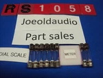 Fisher RS-1058/RS-1050 Receiver Dial Scale/meter Kit Pieces All New Lamps. Fixed Price $18.99.