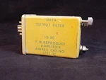 Vintage Data Output Filter 10KC F.m Reproduce Amplifier Ampex Very Rare. Fixed Price $32.43.