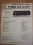 Sherwood Service Manual S-7110B/7125A Stereo Receiver. Fixed Price $14.98.