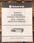 Sanyo Receiver Service Manual *original*. Fixed Price $24.97.