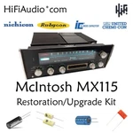 Mcintosh MX115 Tuner Restoration Recap Repair Upgrade Rebuild Kit Capacitor. Fixed Price $155.00.