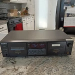 Sony Tc WE475 Stereo Cassette Deck Dual Auto Reverse High Density Head Tested. Fixed Price $89.99.