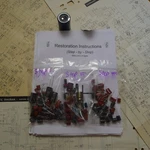 Pioneer SX-700T Rebuild Restoration Recap Upgrade Kit Repair Filter Capacitor. Fixed Price $165.00.