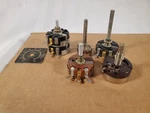 (5) Lot Of Vtg Potentiometers Ohmite Ab Clarostat Cover CIL-8 A58-50K A58-7500. Fixed Price $14.95.