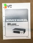 Jvc SEA-20G Equalizer Service Manual *original*. Fixed Price $19.97.