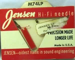 Needle For Rca 641-S1 Record Player Stylus 75497 75475 M74LP. Fixed Price $9.69.