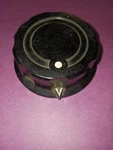 Vintage General Radio Type KNSP-12-2 Fluted Control Pointer Knob Gray For Variac. Fixed Price $10.00.