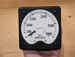 Westinghouse KA-24 Ammeter 0-3000A Ac Amperes Panel. Fixed Price $39.00.