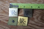 Acoustic Research AR4X Speaker Grill Badge Nameplate Logo Original. Fixed Price $20.00.