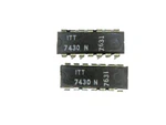 ITT7430N "original" 14P Dip Ttl Ic 2 Pcs. Fixed Price $9.85.
