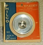 Vintage Philco 424-8416 Knob Exact Replacement Phl 234 N-195 By Tvdevelopment. Fixed Price $19.99.