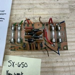 Pioneer Sx 650 Receiver Parts - Inverter Fuse Board. Fixed Price $18.00.