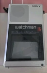 Sony FD-40A Watchman Uhf Vhf Black White Tv & Carry Case Strap Vintage 80S. Fixed Price $99.99.