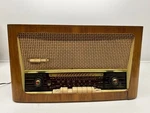 Vtg C1950S Aja Model 5842 West German Tube Radio Fm Sw Powers On As Is. Fixed Price $127.46.