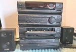 Vtg Sony LBT-D560 Stereo Deck Receiver Cd Changer Dual Cassette Remote Read. Fixed Price $99.99.