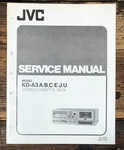 Jvc KD-A3 Cassette Service Manual *original*. Fixed Price $24.97.