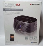 Monster Clarityhd Precision Micro Bluetooth Speaker 100 Black Sealed Damaged Box. Fixed Price $49.99.