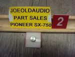 Pioneer SX-750 Fm Muting Knob AAD-112 Tested Nice Condition Parting Out. Fixed Price $11.99.
