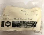 Mcm Electronics DB25 Heavy Metal Ethernet Hood 83-3290 #12407. Fixed Price $5.20.