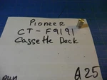 Pioneer CT-F9191 Cassette Deck Replacement Parts Pause On/off Control Knob. Fixed Price $18.00.