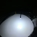 (5) 8V-COOL White Wire LEDS-8080-7070-9090-DB- Qrx 5500-7001 Sansui Lamps. Fixed Price $12.50.