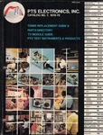 Pts Electronics Inc. Catalog 1978-79 Tuner Info. Parts Ge Zenith Rca. Fixed Price $74.50.