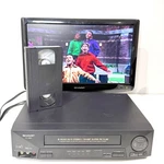 Sharp VC-H820U 4-HEAD Hi-fi Vhs Vcr Tested Working W/ Blank Tape No Remote. Fixed Price $39.98.