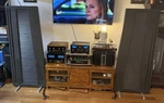 Apogee Acoustics Full Range Diva Pair L&r Speakers-everything Original. Fixed Price $8499.99.