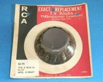 Vintage Rca 100637 Knob Exact Replacement 61 N-177 By Tvdevelopment Nos. Fixed Price $24.99.